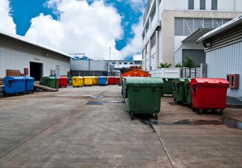 Eco-friendly garden clearance practices being implemented